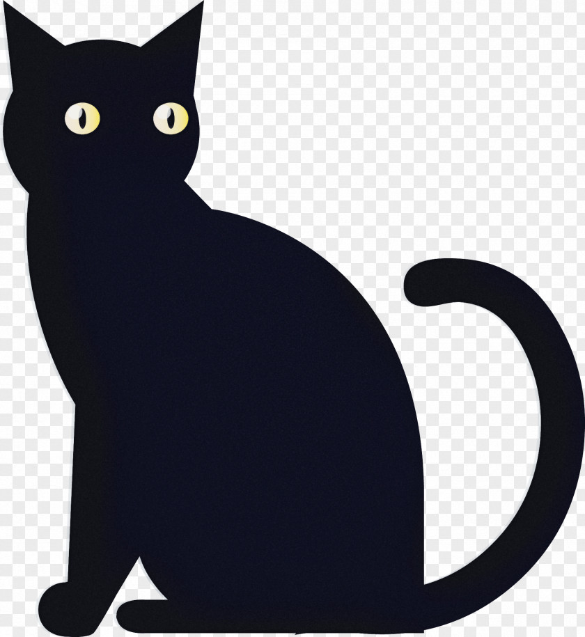 Halloween Black Cats Scaredy Cat PNG