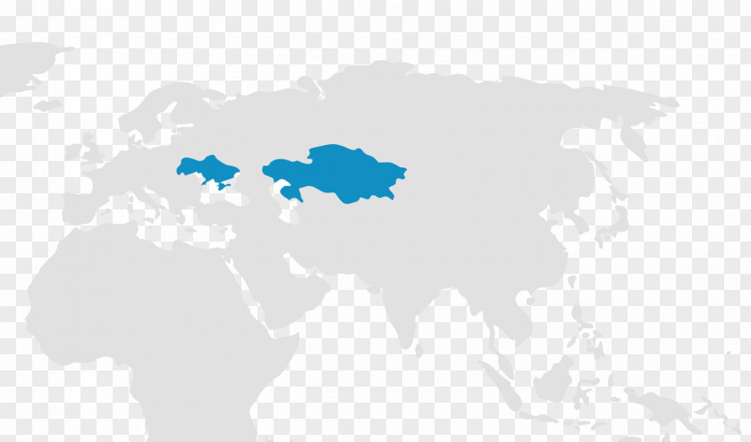 Map World Asia Douchegordijn PNG