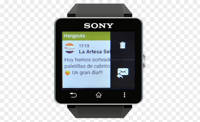 Viber Apk Watch Sony SmartWatch 2 Sw2. Belt Metallic Android Application Package Corporation PNG