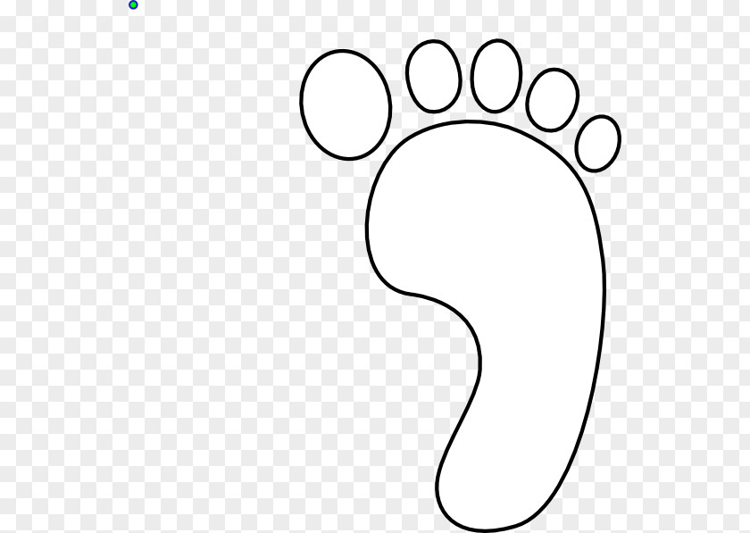 Black Footprint Clip Art PNG