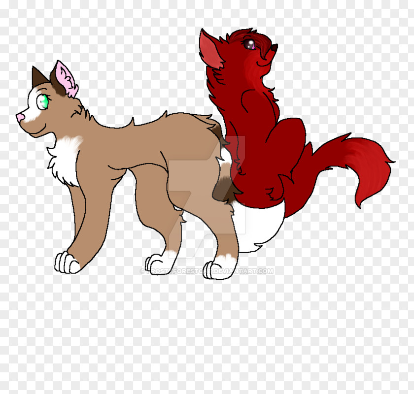 Cat Dog Red Fox Illustration Mammal PNG