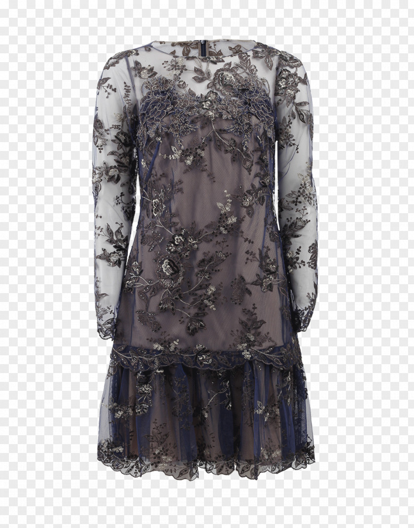 Chinese Lace Cocktail Dress Sleeve Blouse Skirt PNG