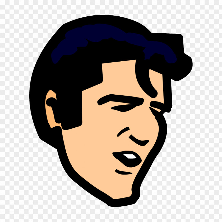 Elvis Presley Animated Film Clip Art PNG