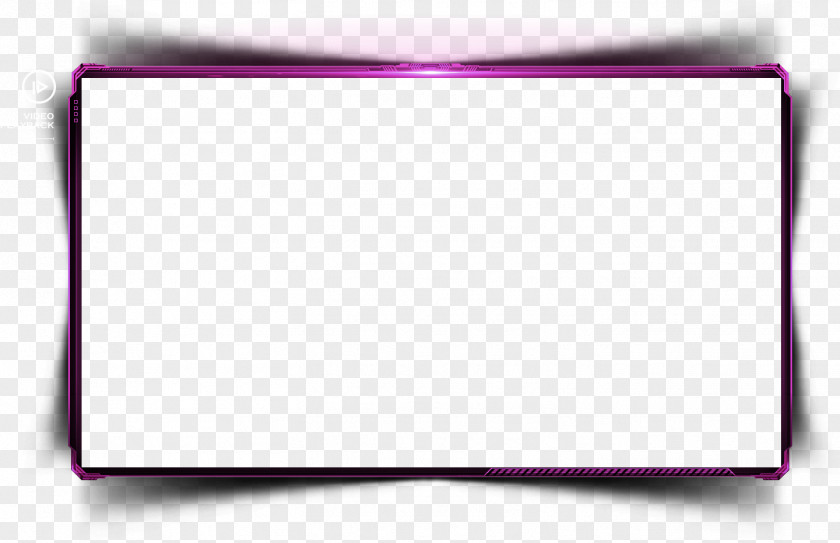 Purple Simple Light Border Texture Pattern PNG