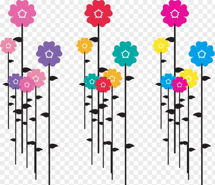 Vector Floral Illustration Design Flower PNG