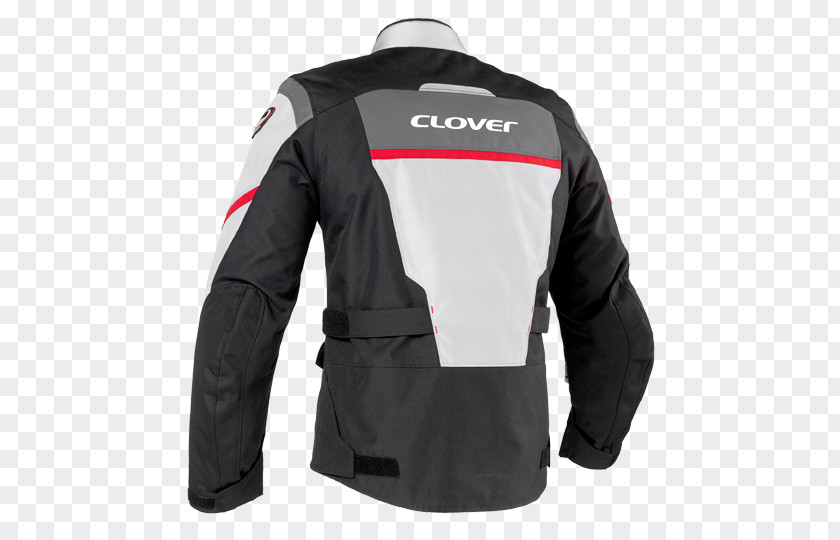 Clover Leather Jacket Motorcycle Accessories Clothing PNG