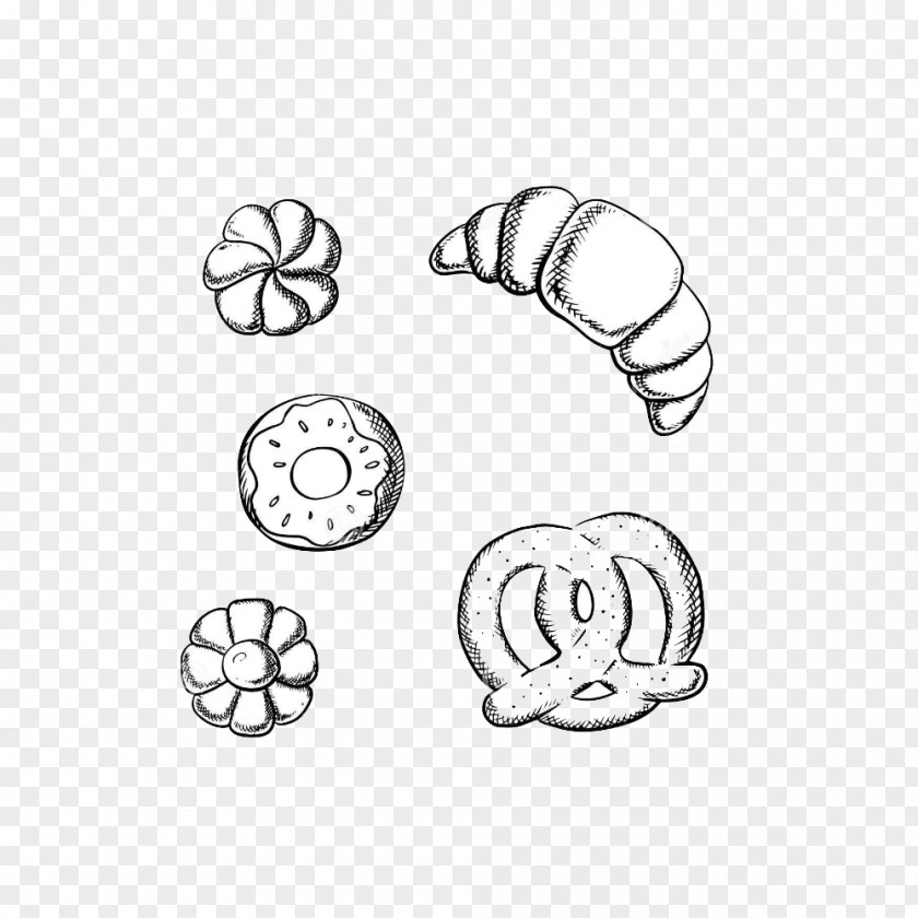 Grado Donuts Bakery Croissant Frosting & Icing Vector Graphics PNG