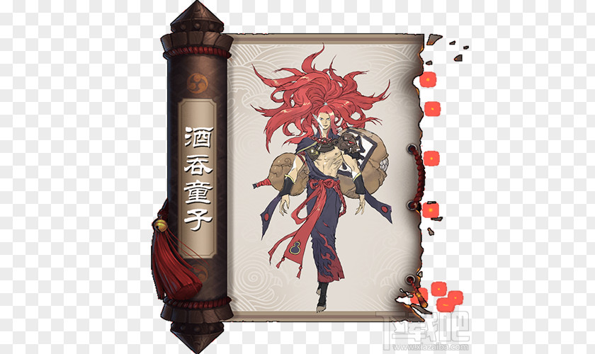 阴阳师 Onmyoji Shuten-dōji Ibaraki-dōji 日本三大妖怪 Shikigami PNG