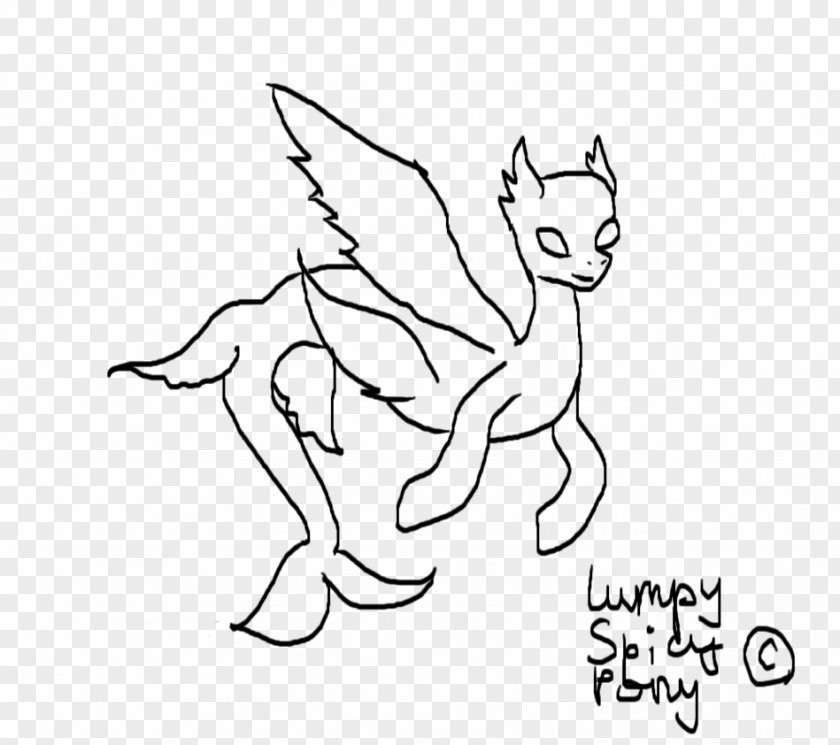 Painting Line Art Pony Drawing Digital PNG