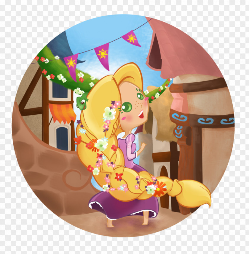 Rapunzel Braids Christmas Ornament Toy Google Play PNG