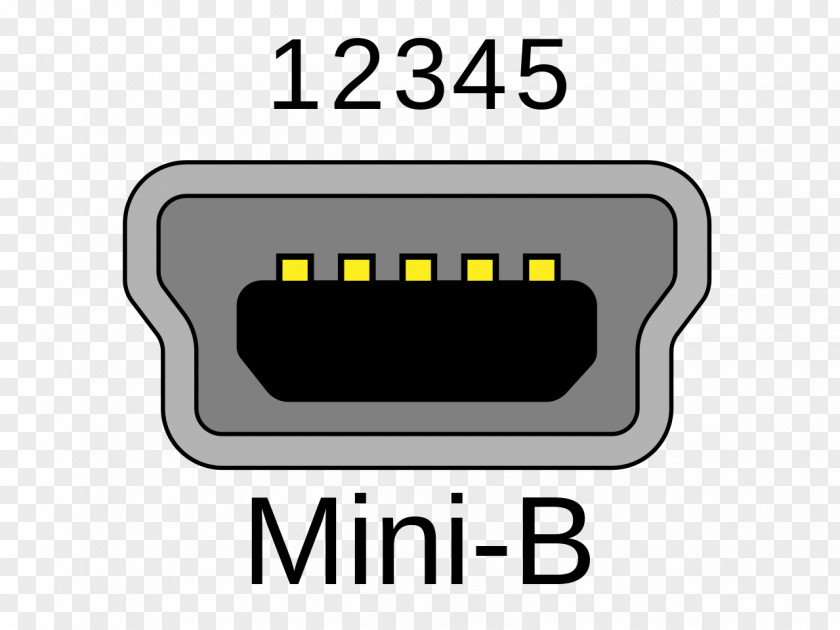 Receptacle Mini-USB USB On-The-Go Micro-USB Electrical Connector PNG