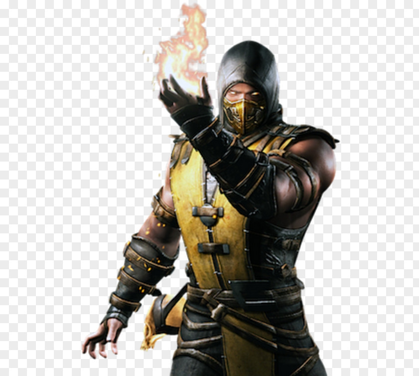Scorpion Mortal Kombat X II Raiden Trilogy PNG