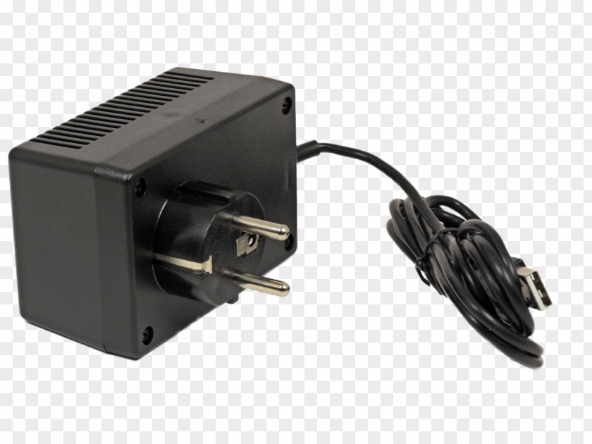 USB Battery Charger AC Adapter Schuko PNG