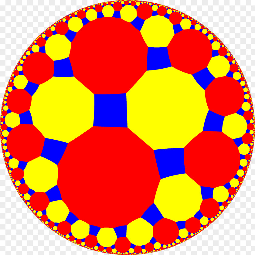 Circle Tessellation Regular Polygon Hyperbolic Geometry Uniform Tilings In Plane PNG