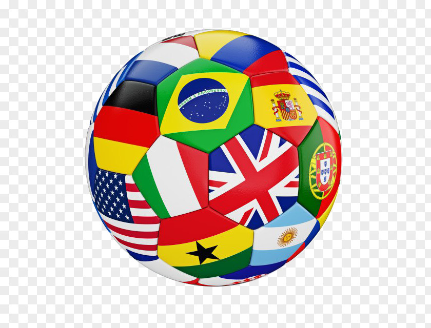 Football World Cup Flag Stock Photography PNG
