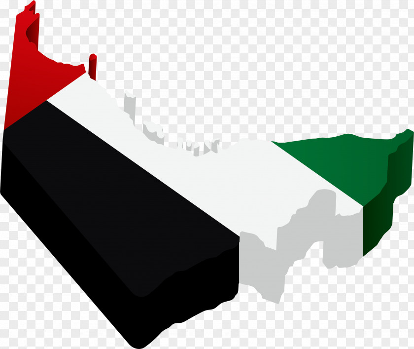 Map Of The United Arab Emirates Dubai Flag Block PNG