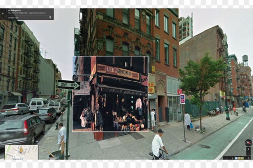 Street View New York City Album Cover Stories From The City, Sea Physical Graffiti (What's Story) Morning Glory? PNG