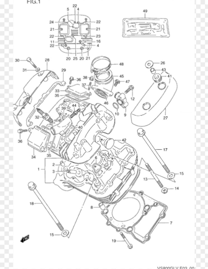 Suzuki Engine Motorcycle Crankshaft Timing Belt PNG