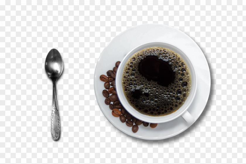 Coffee Beans Cup Espresso Latte Cafe PNG