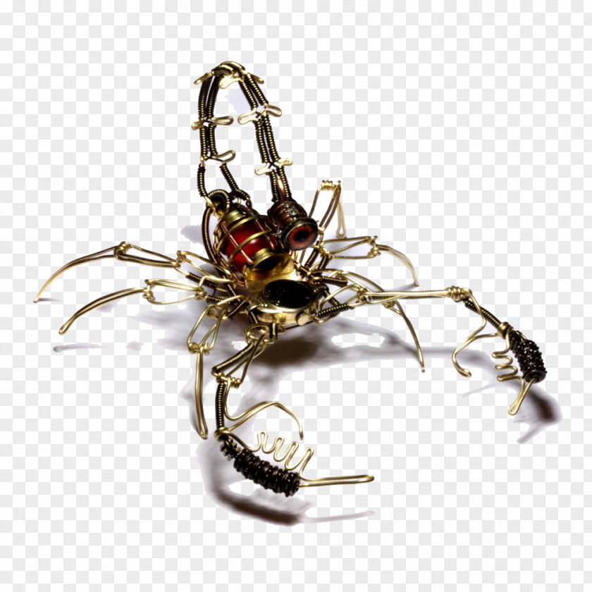 Creative Mechanical Scorpion Mortal Kombat X Robot Steampunk PNG