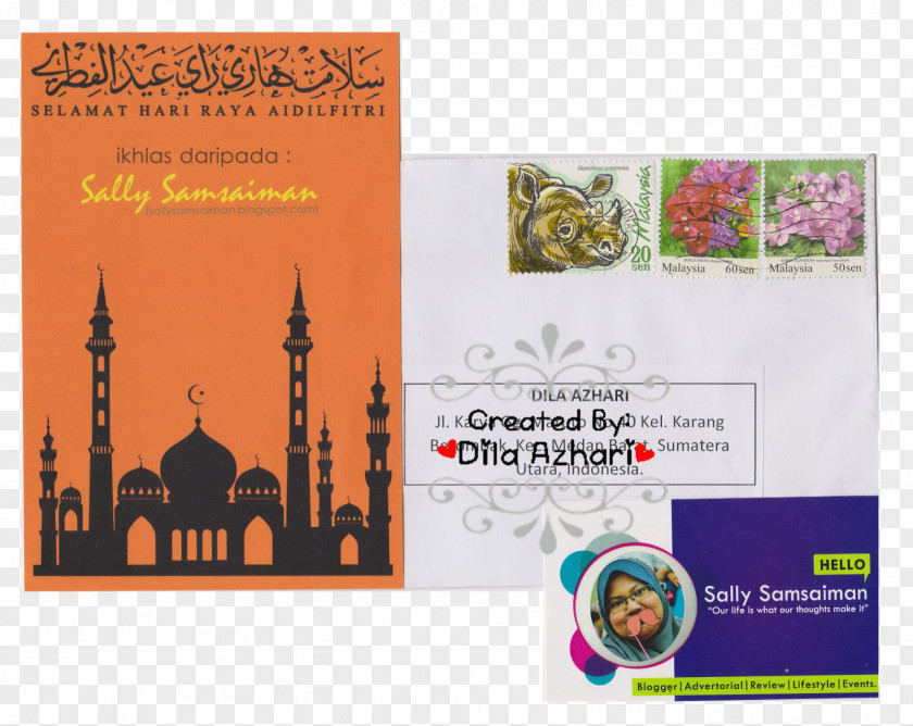Design Graphic Mosque Brochure PNG