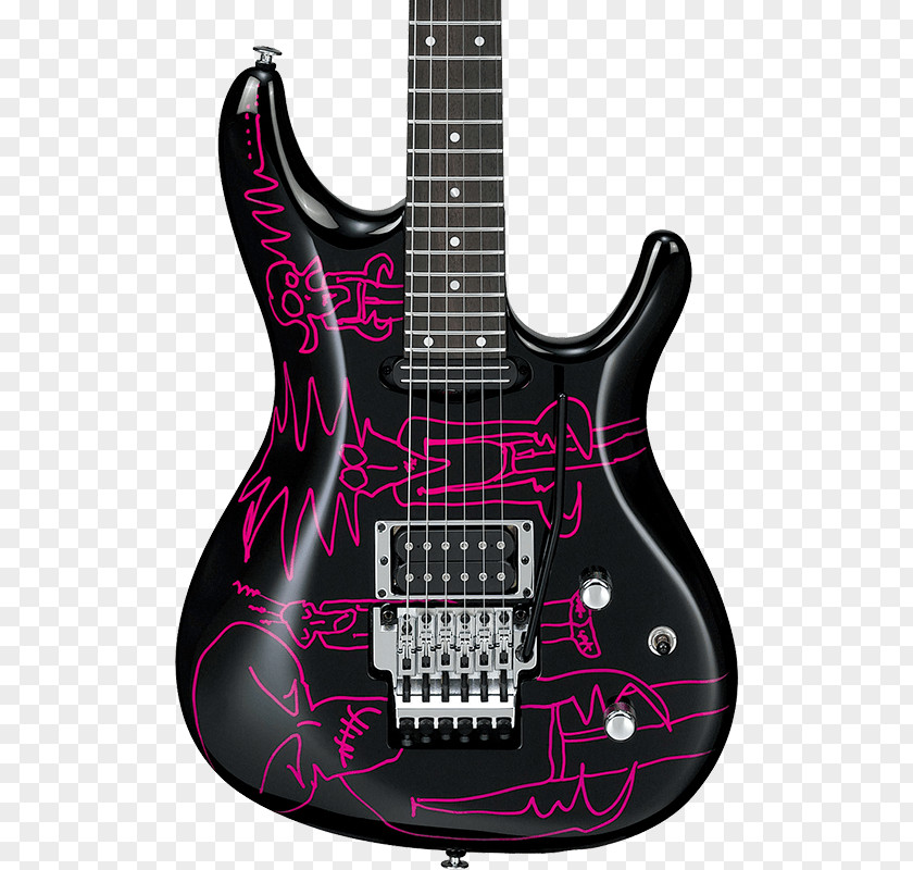 Guitar Ibanez JS Series Electric Steve Vai Signature JEM PNG