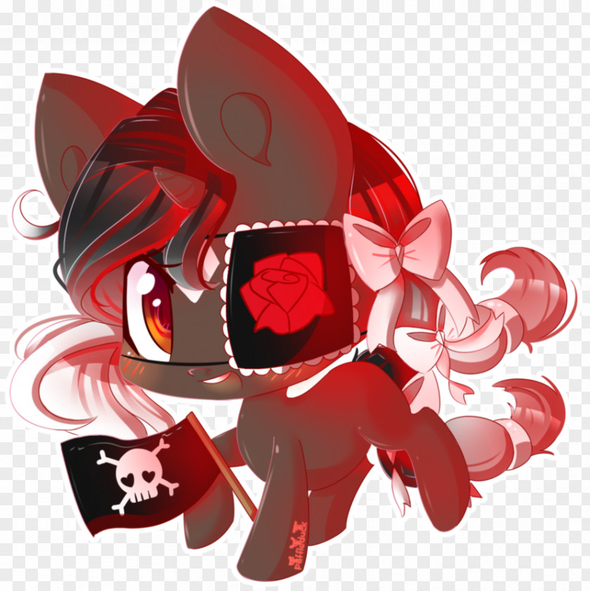 Horse Cartoon Blood Character PNG