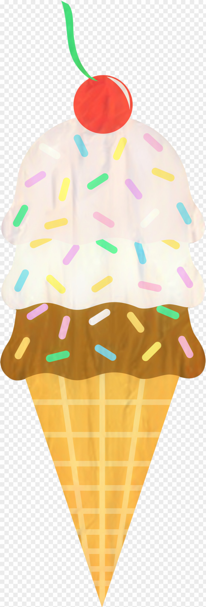 Ice Pop Dairy Cream Cone Background PNG
