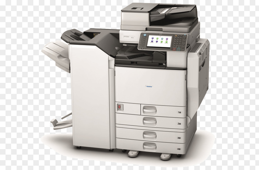 Multi Usable Colorful Brochure Ricoh Multi-function Printer Photocopier Printing Image Scanner PNG