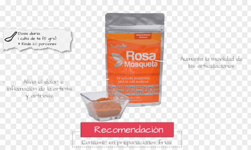 Rosa Mosqueta Brand Flavor PNG