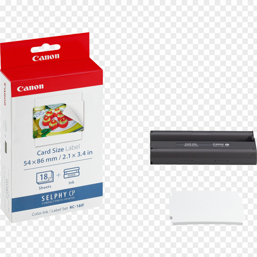 Supermarket Cards Paper Canon SELPHY CP1300 Printer Ink Cartridge PNG