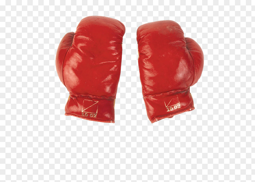 Boxing Glove Personal Protective Equipment Red PNG
