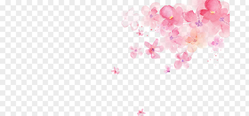Cherry Blossoms,petal Paper Watercolor Painting Art Petal PNG