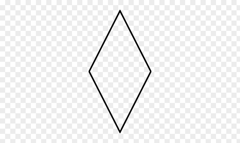 Diamond Shape Rhombus Rhomboid Lozenge PNG