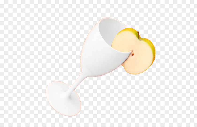 Fruit Cup On Spoon Material Heart PNG