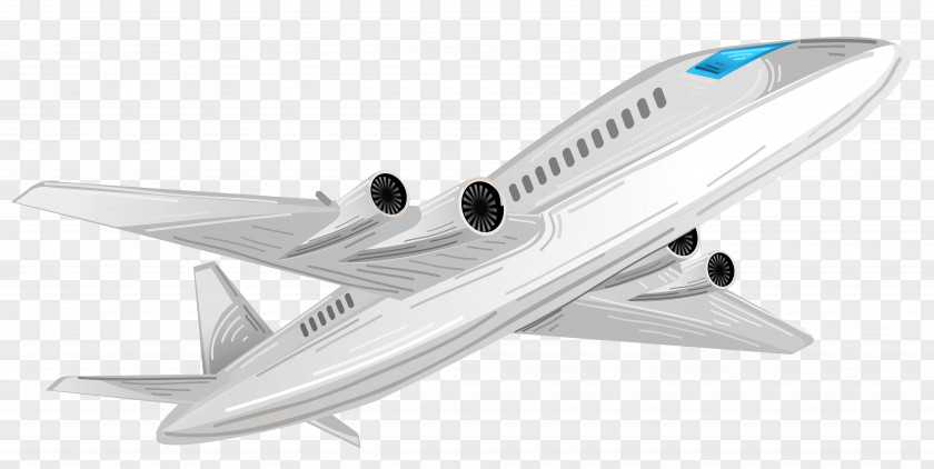 Aircraft Transparent Vector Clipart Airplane Narrow-body Model Aviation PNG