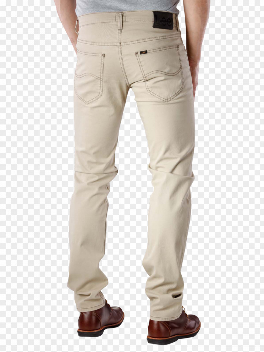 Beige Trousers Jeans Denim Khaki Pocket Waist PNG