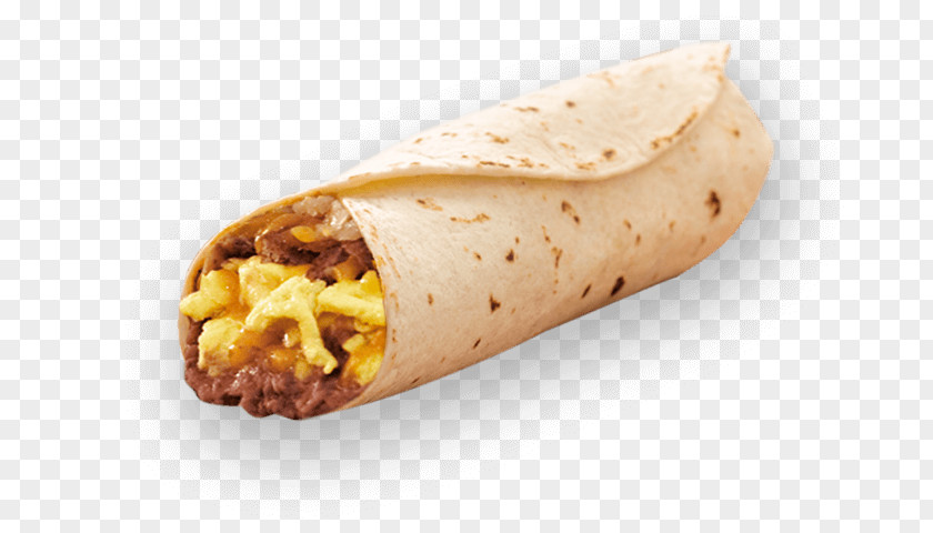 Burrito Breakfast Taco Bacon, Egg And Cheese Sandwich PNG