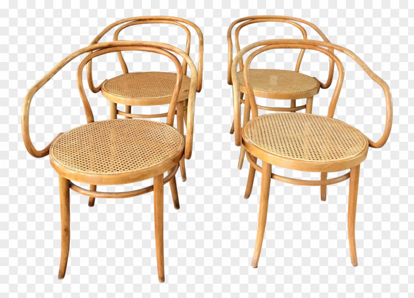 Chair Table Bentwood Gebrüder Thonet Furniture PNG
