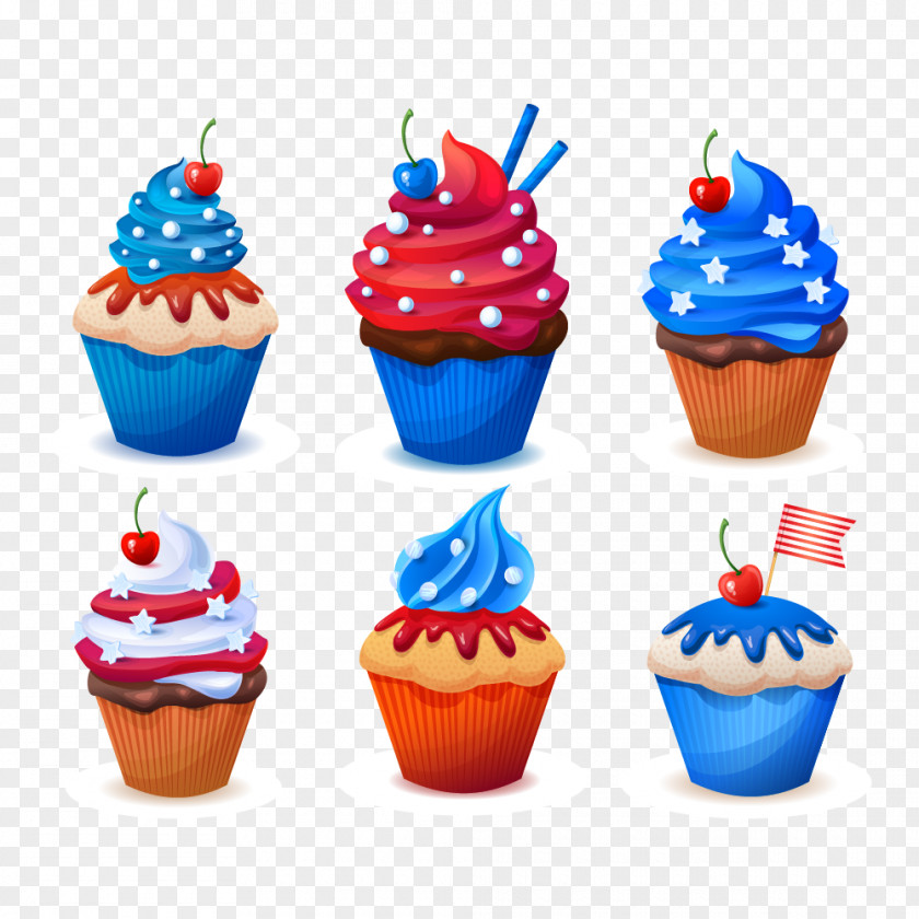 Decorating The Cake Cupcake American Muffins Clip Art Dessert PNG