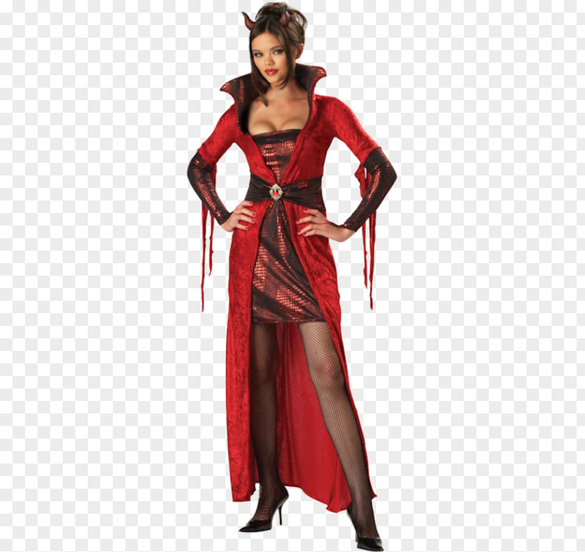 Devil Costume Halloween Dress Clothing PNG