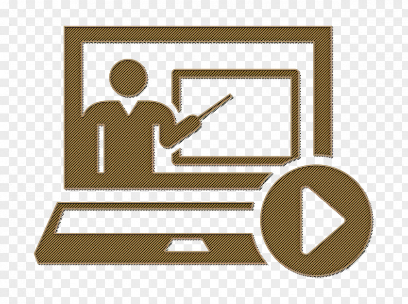 Educational Video Icon Education Laptop PNG
