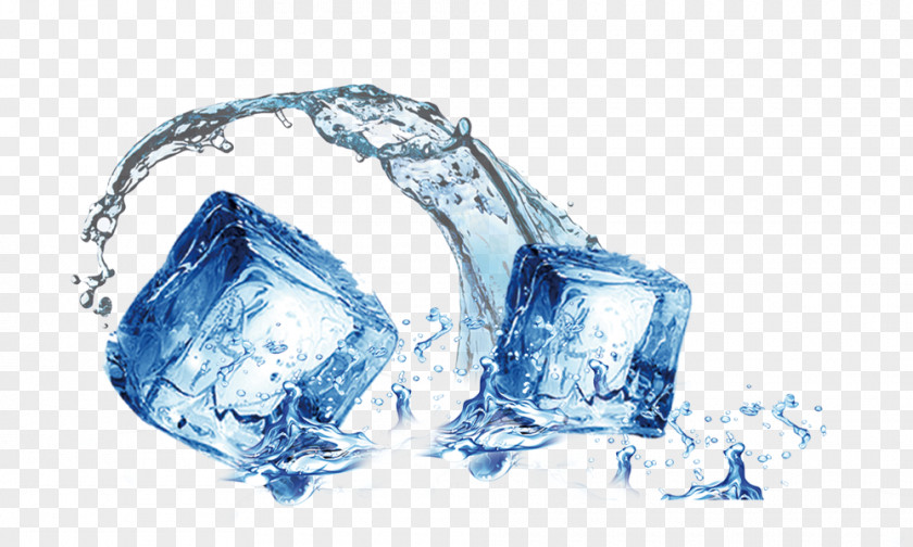 Ice Spray Cube PNG