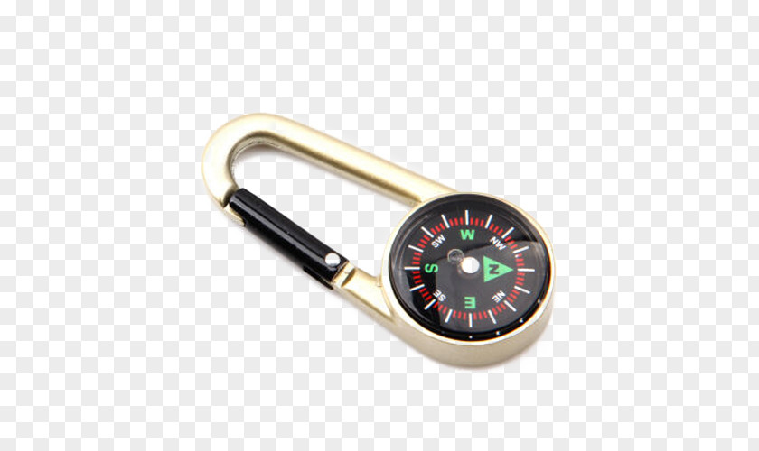 Mountaineering Buckle Hanging Compass Military Sewing Needle PNG