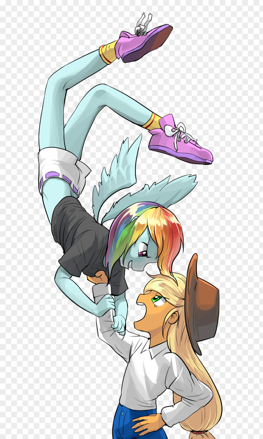 My Little Pony Human Fanart Applejack Rainbow Dash DeviantArt Pinkie Pie Fluttershy PNG