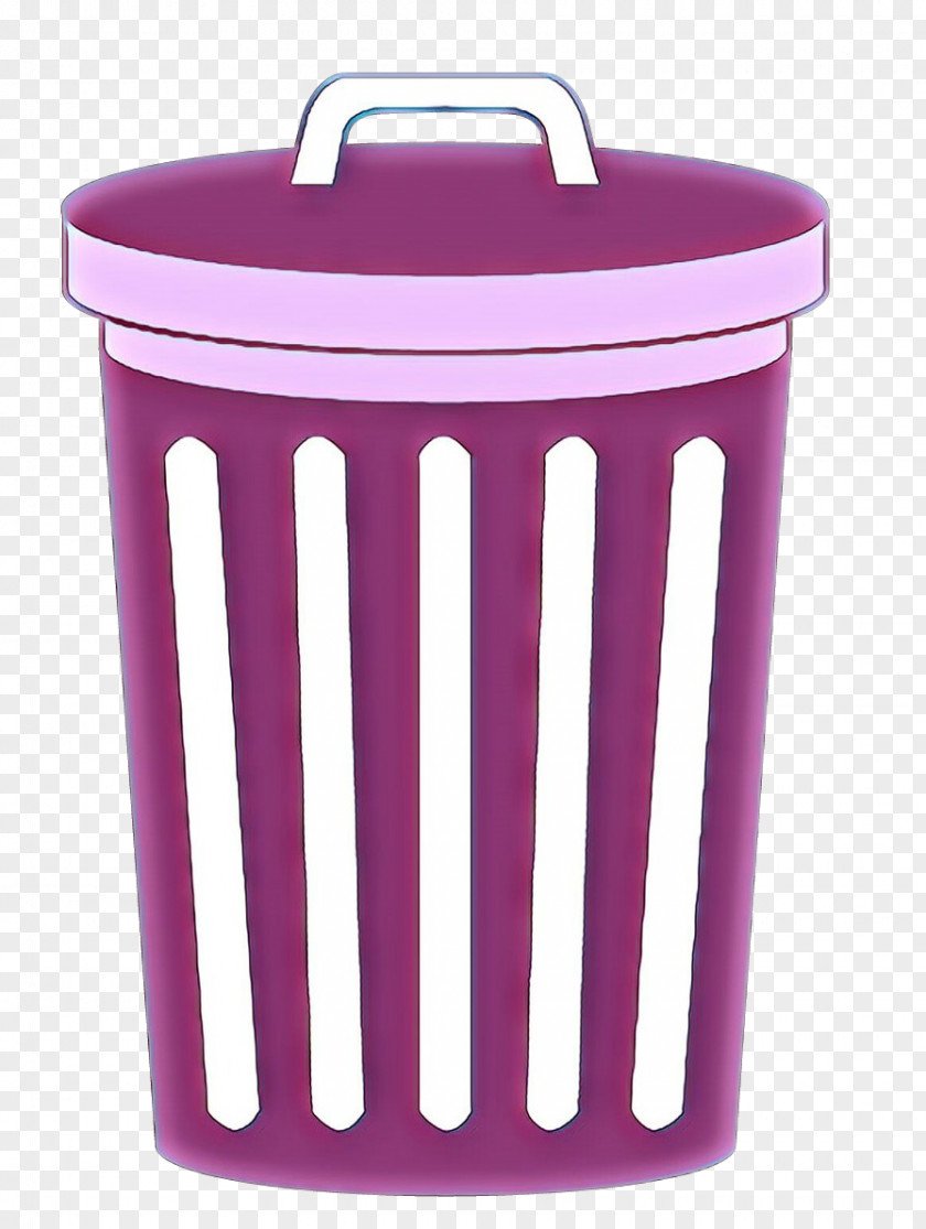 Pink Waste Container Purple Violet Containment PNG