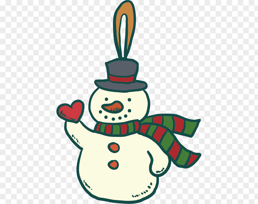 Vector Snowman Christmas Ornaments Tree Ornament Clip Art PNG