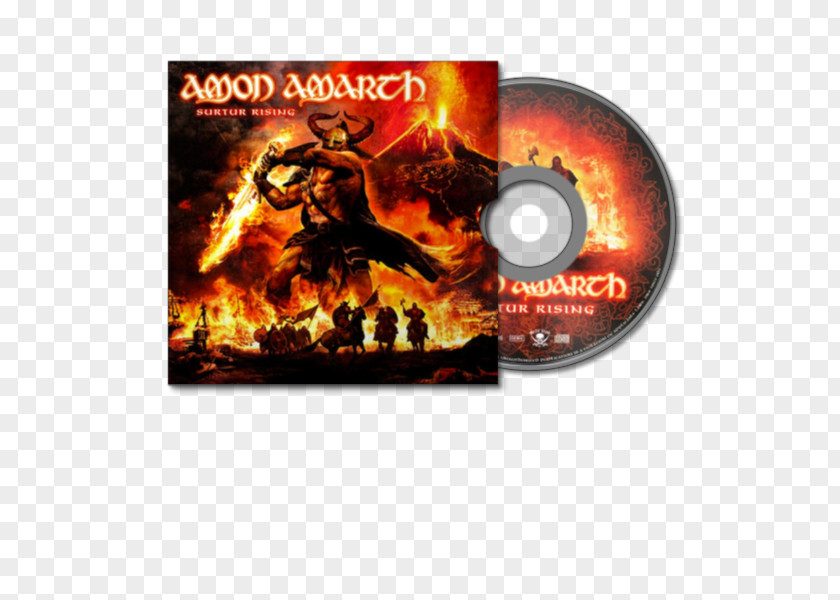 Amon Amarth Surtur Rising Twilight Of The Thunder God War Gods Album PNG