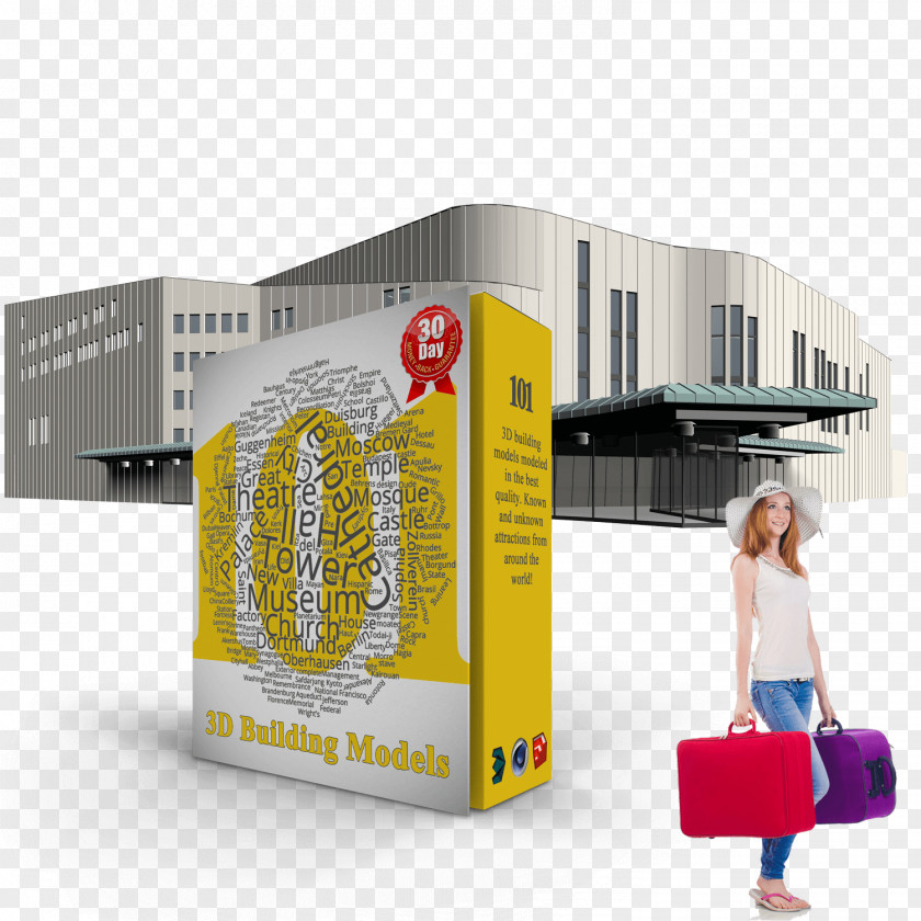 Building Pont Du Gard 3D Computer Graphics Lenin's Mausoleum Modeling PNG