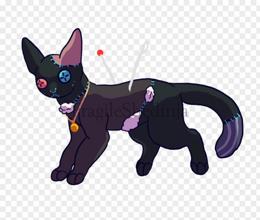 Kitten Black Cat Whiskers Dog PNG